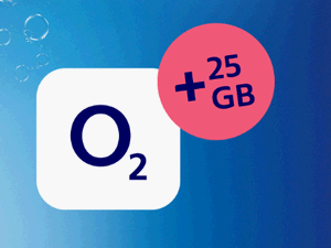 o2 Datengeschenk: App-Bonus über 25 GB mitnehmen