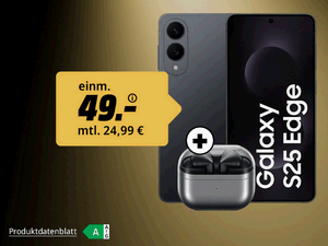 Zum Beitrag: Im o2-Netz: Die 3 besten Galaxy S25 edge Deals