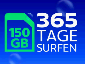 Zum Beitrag: O2 Prepaid-Jahrespaket mit 150 GB Datenvolumen für ein Jahr für 89,99 €