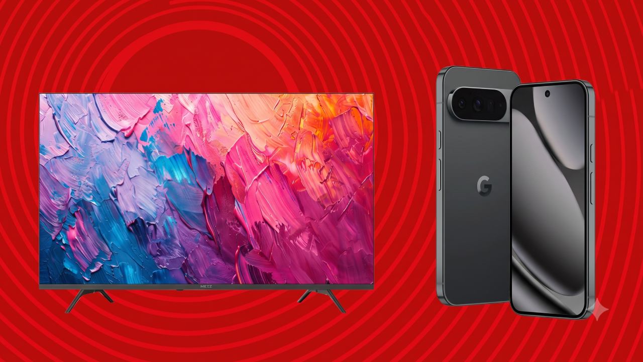 Pixel 10 Pro XL mit Metz-TV in einer Vodafone-Aktion