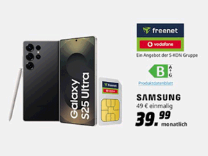 Samsung Galaxy S25 Ultra Deal mit 100 GB
