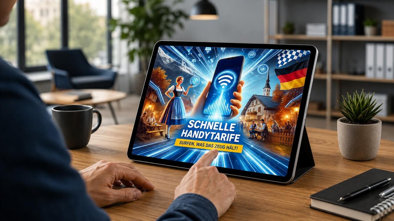 Zum Beitrag: Schnelle Handytarife ab 100 Mbit/s zum besten Preis: Diese Anbieter liegen im Vergleich vorn