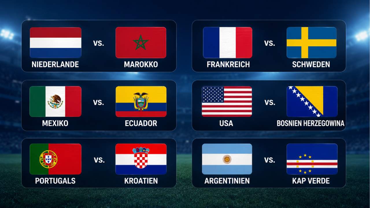 Sechzehntelfinale WM 2026