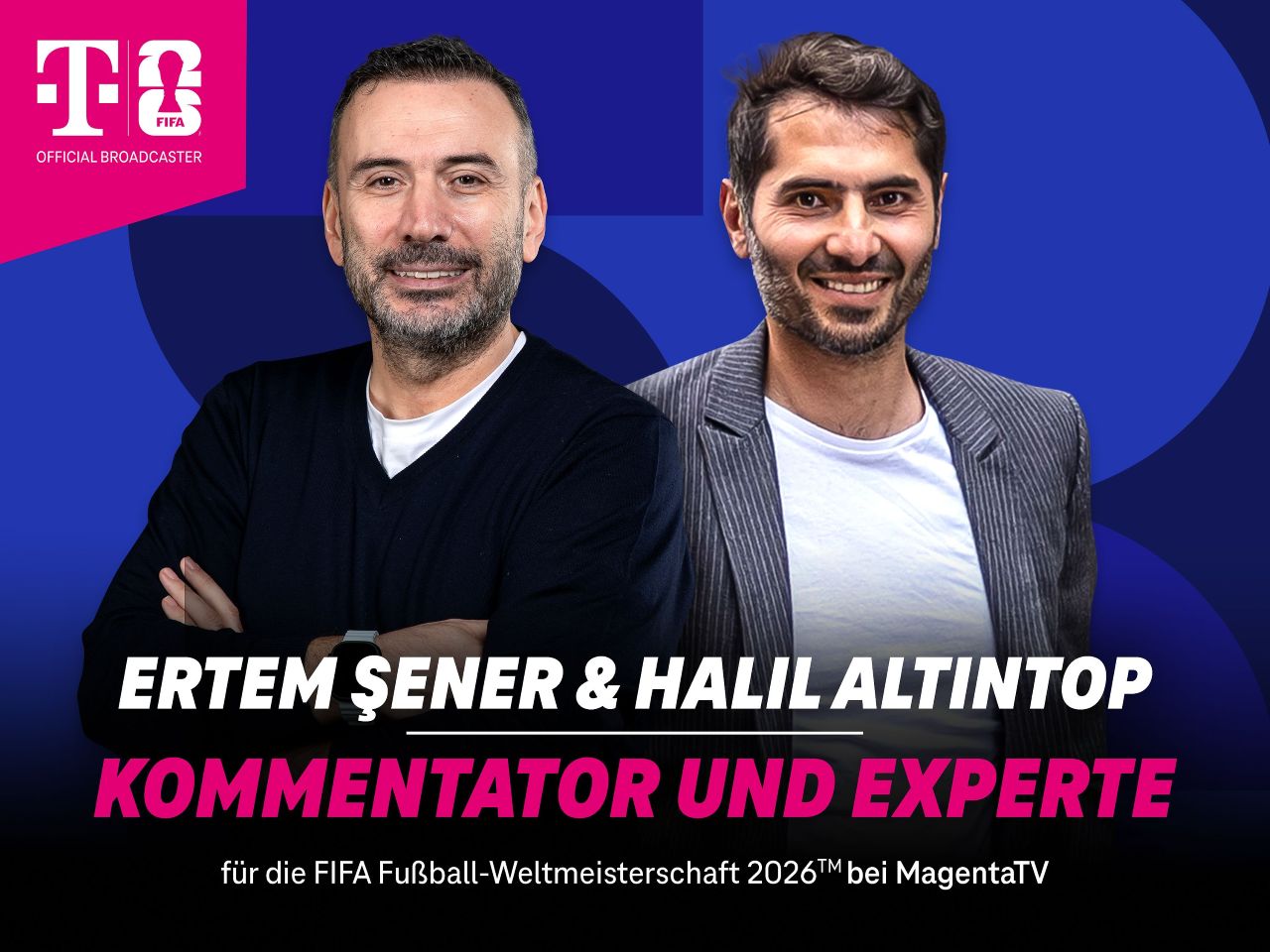 Sener und Altintop als Moderatoren bei MagentaTV