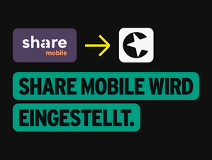 share mobile eingestellt