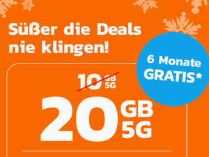 Zum Beitrag: Simyo mit Cashback-Aktion: 20 GB für 6 Monate komplett gratis oder Ø 2,91 € (!) im Monat, 30 GB Allnet-Flat für Ø 3,49 € (!) im Monat