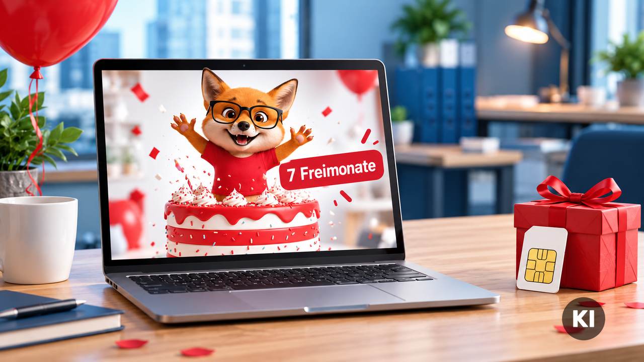sparSIM Geburtstag mit 80-GB-Tarif für 9,99 Euro im Monat und 70 € Wechselbonus (= 7 Freimonate)
