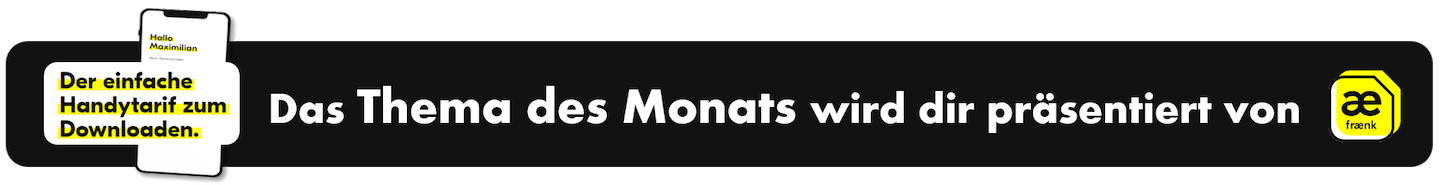 Thema des Monats: fraenk