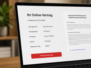 Vertrag widerrufen