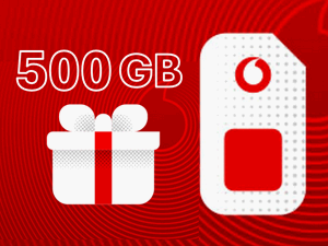 Vodafone mit 500 GB Datenbonus für die Vodafone Smart-Tarife