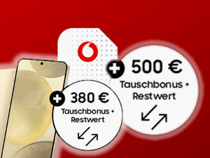 Zum Beitrag: Vodafone Tauschbonus zur Galaxy-S24-Serie mit bis zu 500 €