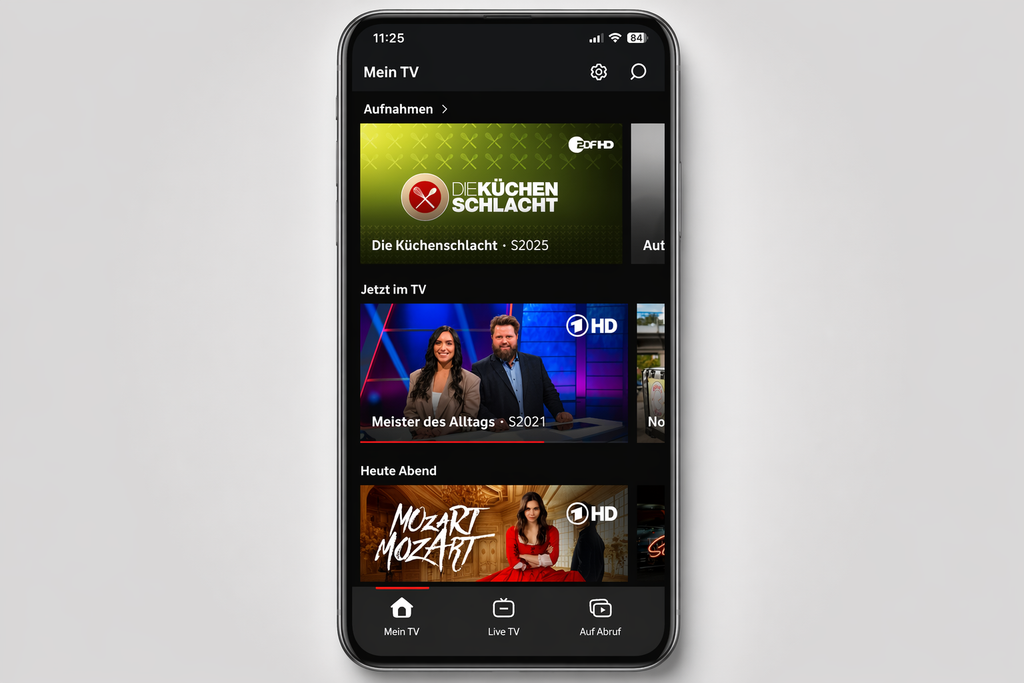 Vodafone TV App Screenshot