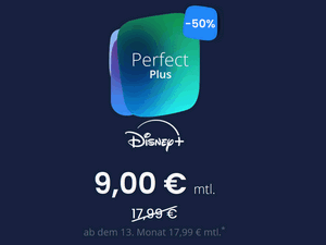 Zum Beitrag: waipu.tv Angebot inklusive Disney+ Standard Abo: 9 € Grundgebühr für die ersten 12 Monate