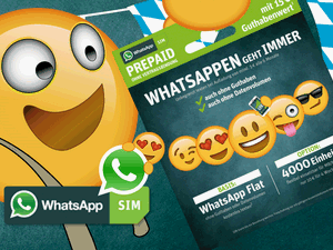 WhatsAppSIM Flat