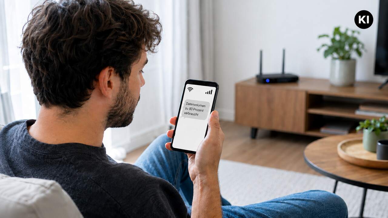 Datenverbrauch trotz WLAN: WLAN-Unterstützung ist der Grund